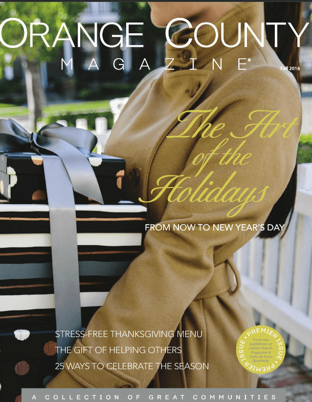 Orange County Magazine – Fall 2016