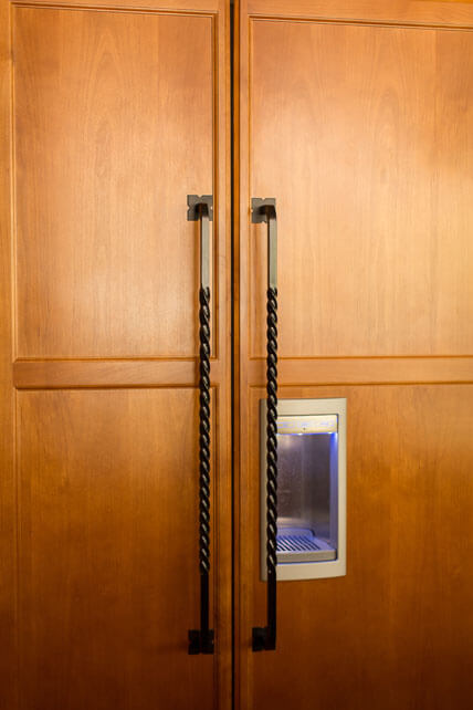 Refrigerator Covers, Matching Cabinets to Refrigerator, Orange County Home Remodeling 