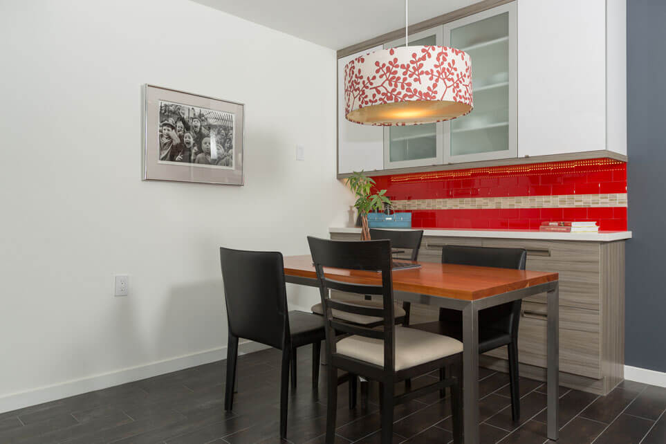 Custom 4 person dining table remodel