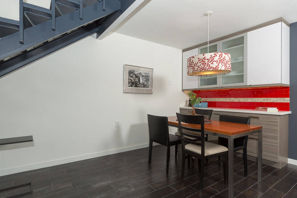 Eating Area, Modern Kitchen Eating Area, Irvine CA 