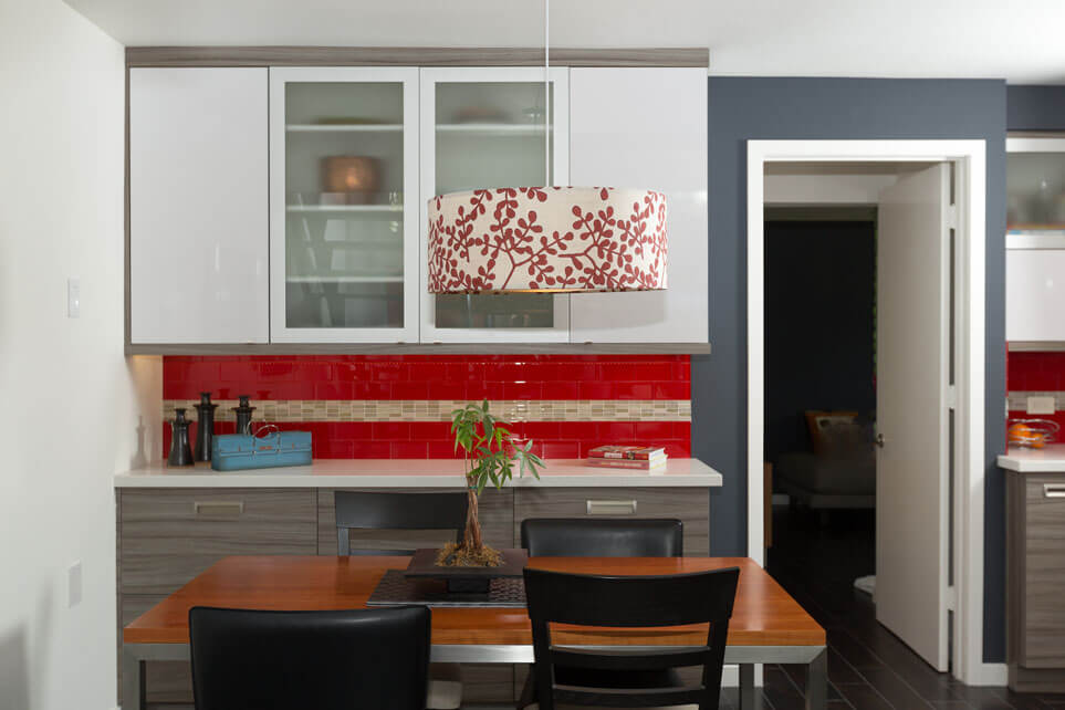 Kitchen table alternate view