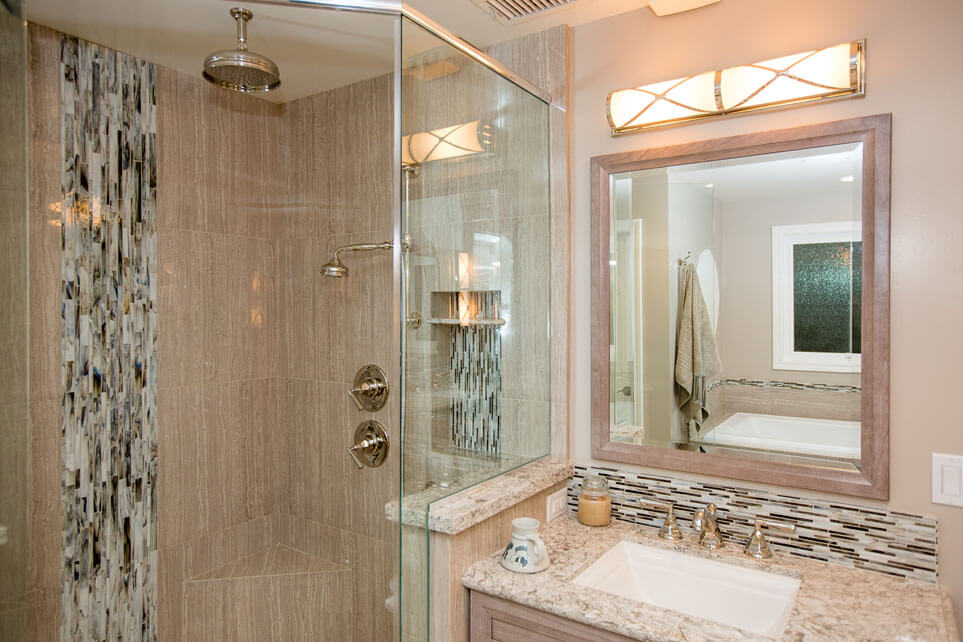 Large Shower, Large Glass Shower doors 