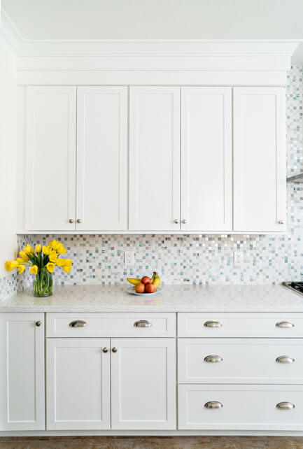 White and Blue Kitchen, Trabuco Canyon Kitchen Remodeling, Orange County Kitchen Remodeling 