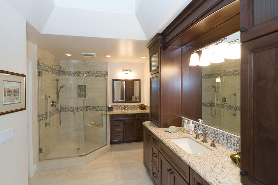 Master Bathroom, Luxury Shower, Glass Shower Doors