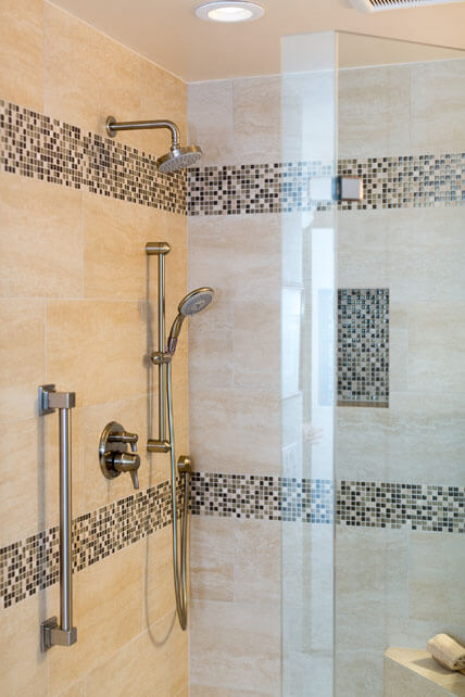 Large Shower Head, Shower Remodeling 