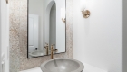 Bathroom sink and mirror remodel