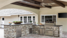 Outdoor entertaining, living and dining remodel