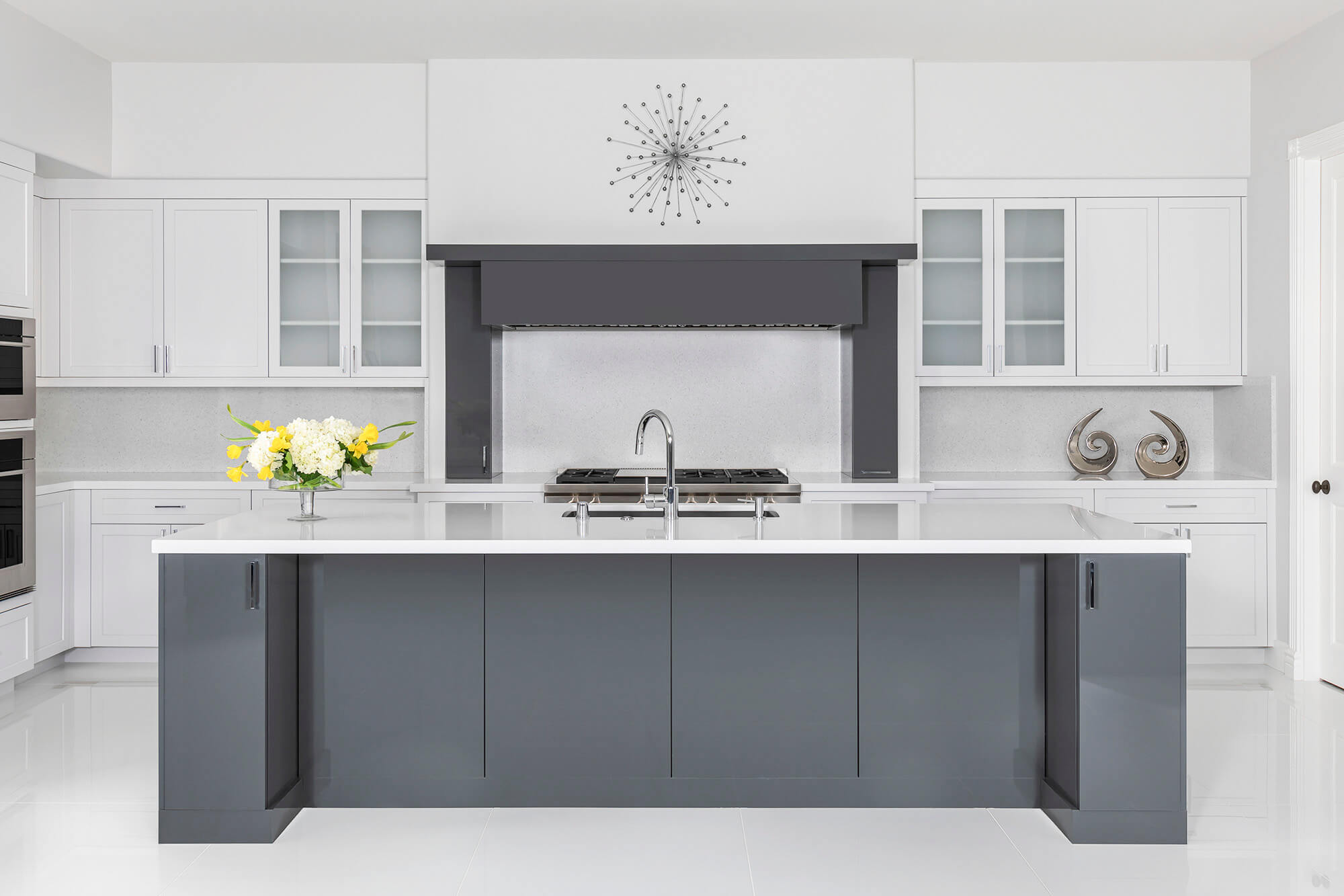 Charcoal-grey-modern-kitchen-design