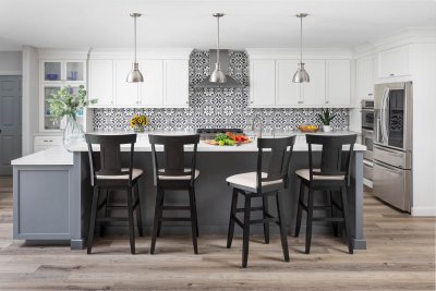Backsplash Trends - Cool-grey-kitchen-design