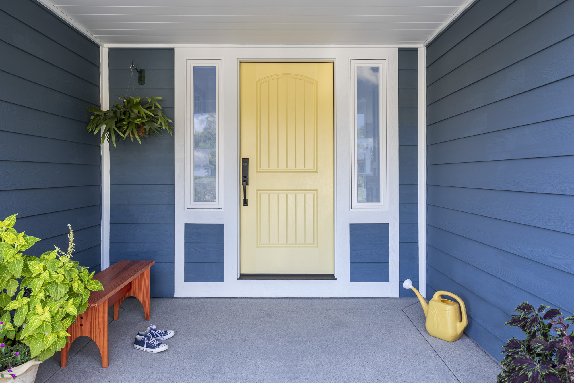 Tustin room addition front door relocation