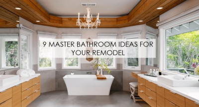 9 Master Bathroom Ideas for your Next Remodel