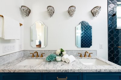 Coastal Master Bathroom Remodel in Laguna Niguel