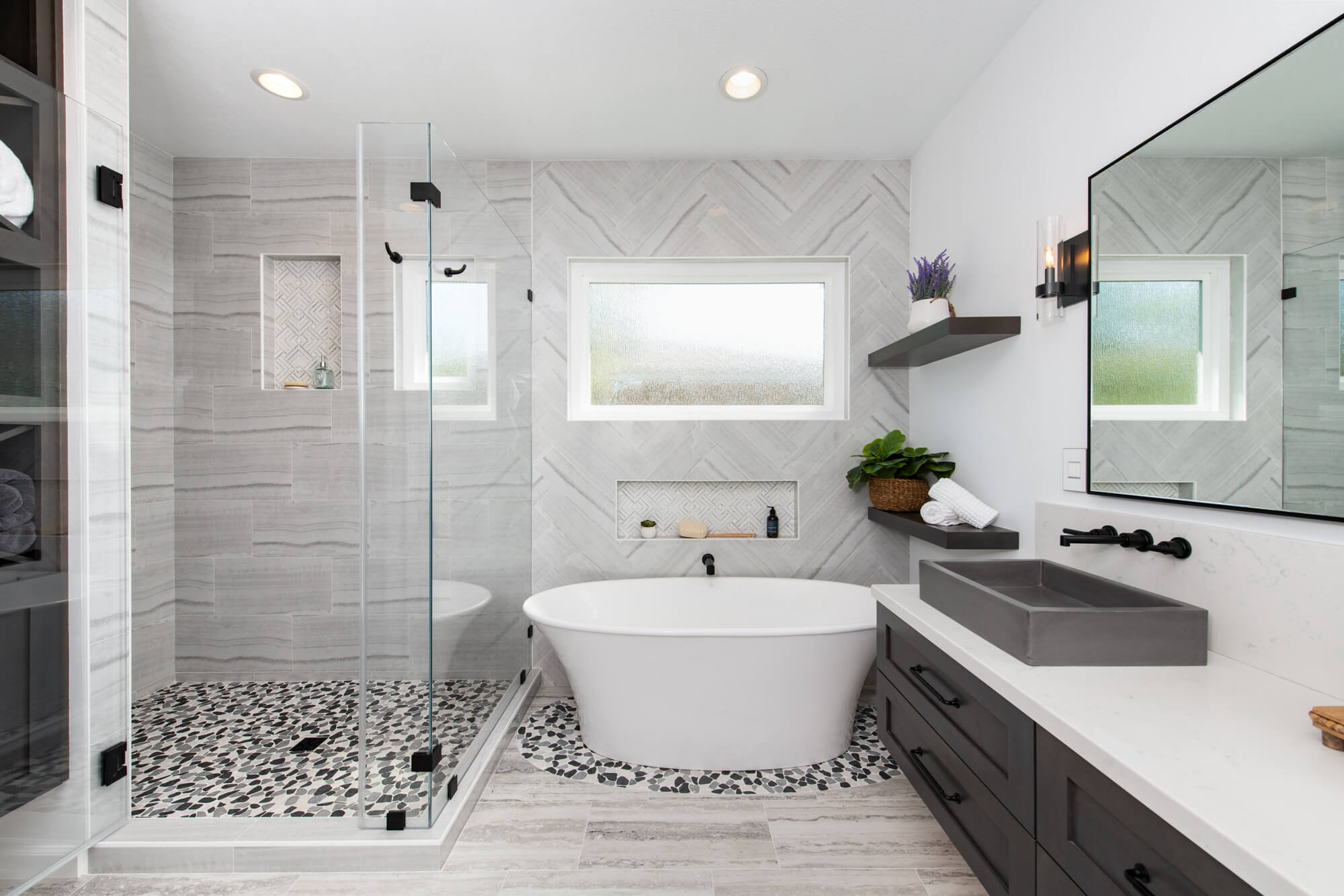 Bright and Airy Master Bathroom Remodel in Ladera Ranch Sea Pointe