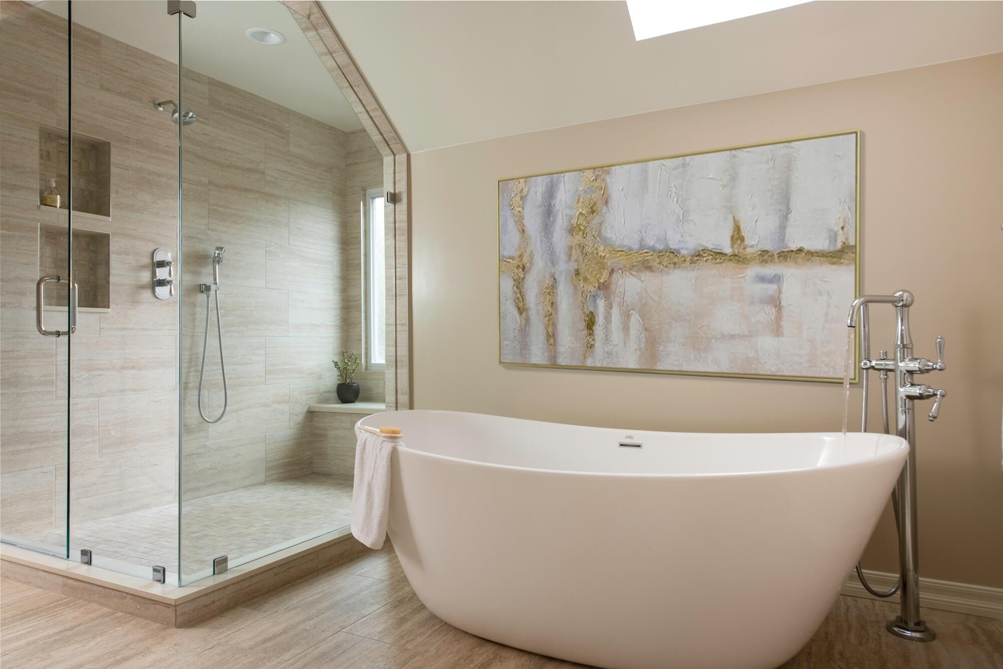 Luxurious Laguna Hills Master Bathroom Remodel | Sea Pointe