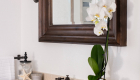 Eclectic master bathroom vanity remodel