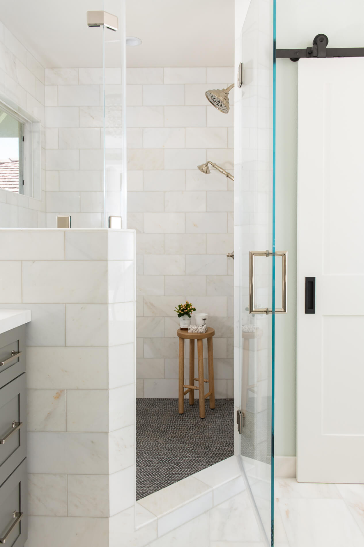 Master Bathroom remodel with walk-in shower