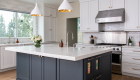Aliso Viejo kitchen renovation with gold accents