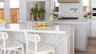 White Kitchen Countertop