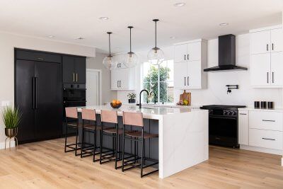 Sultry Contemporary Kitchen Remodel in Irvine