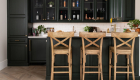 Maplewood-Omega-cabinets-in-Endive-Green-interior-painted-black