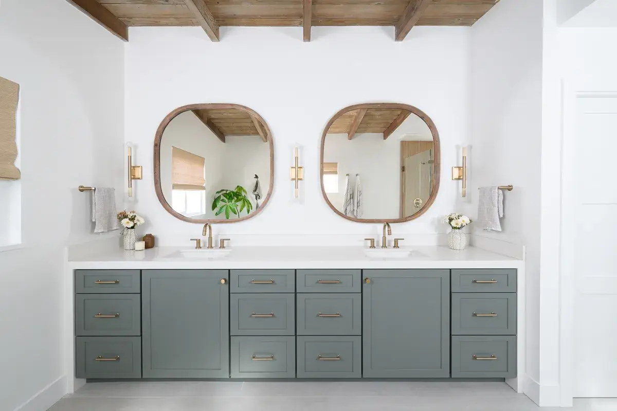 Kemper-cabinets-in-Opaque-Retreat-finish-a-gray-color-with-blue-green-undertones