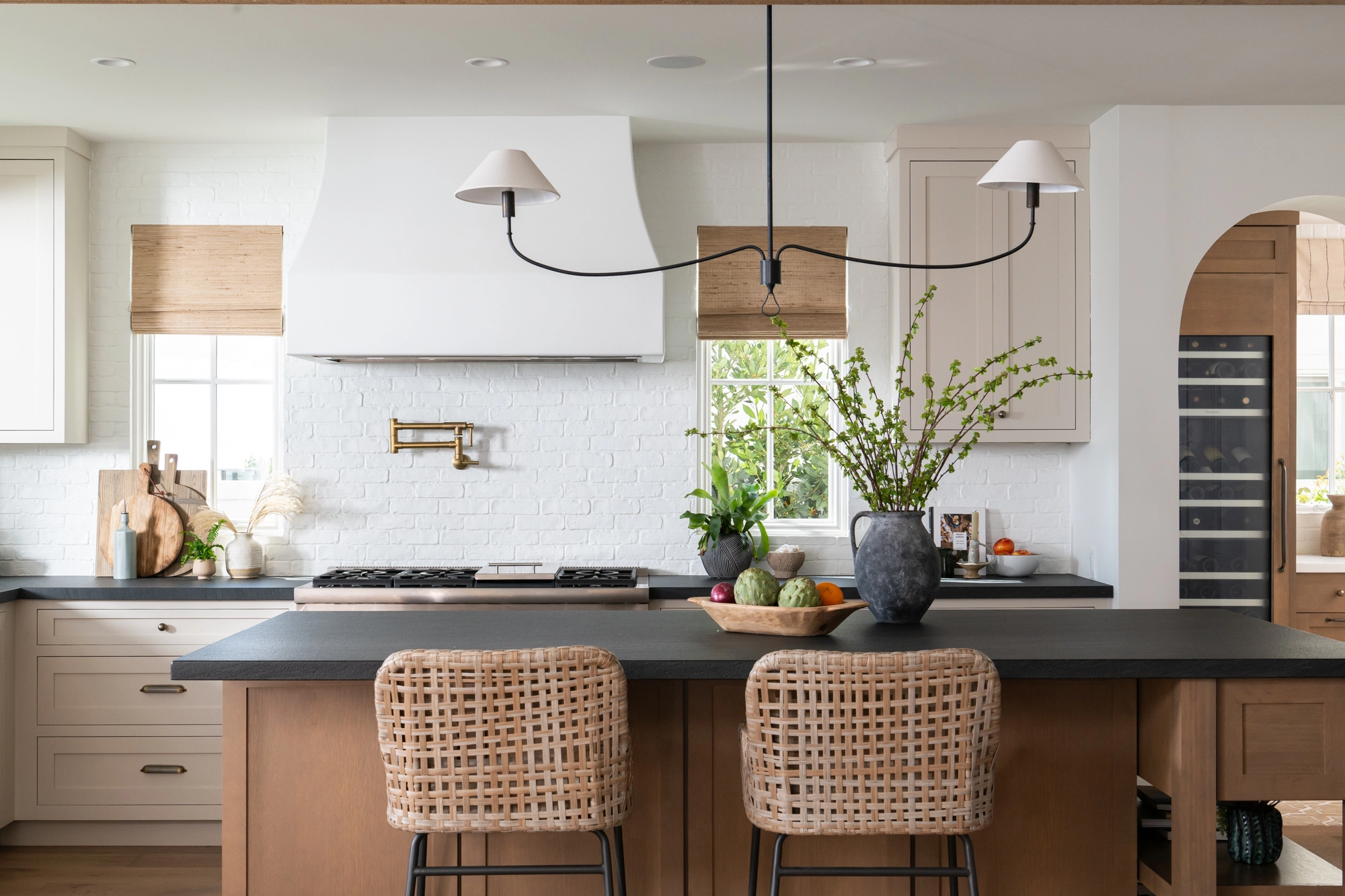 Earthy tones are popular in 2026 kitchen remodeling trends