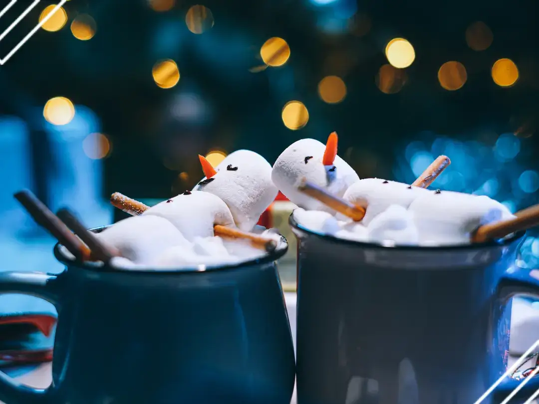 Add a fun coffee or cocoa bar to spruce up your holiday kitchen