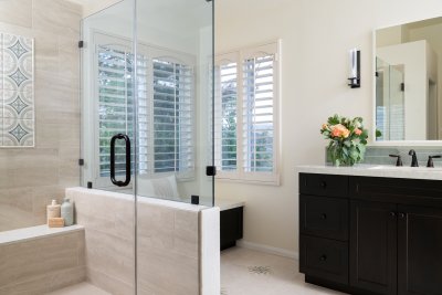 A Thoughtfully Designed Primary Bathroom Remodel in Irvine